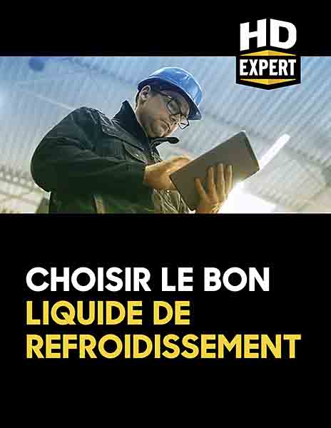 Sélection d'un liquide de refroidissement